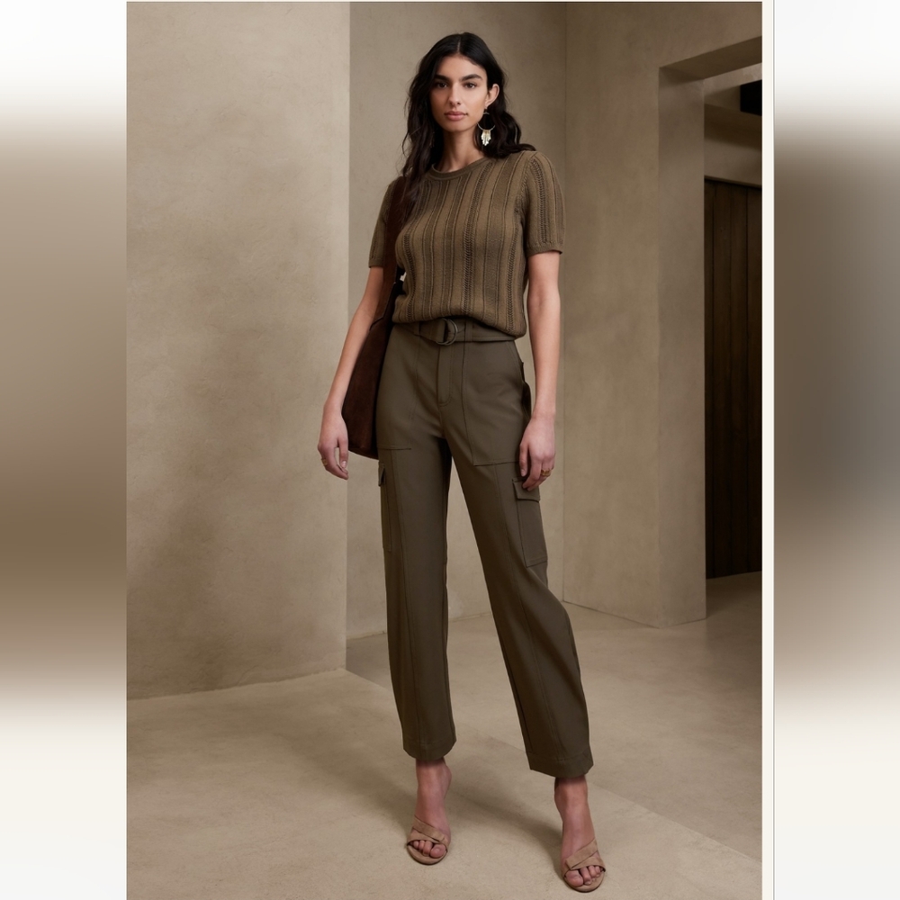 Banana Republic Slim Refined Stretch Cargo Pants